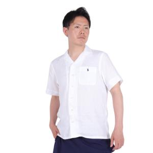 ラルフ ローレン（RALPH LAUREN）（メンズ）クラシック フィット リネン キャンプ 半袖シャツ MNPOWOV1N820754100｜supersportsxebio