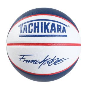 タチカラ（TACHIKARA）（メンズ）バスケットボール 7号球 FRANCHISE BASKETBALL BLKWHT SB7-X24201｜supersportsxebio