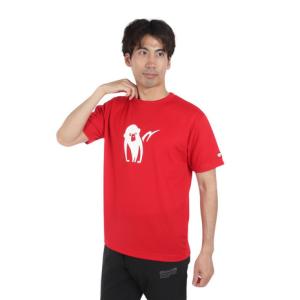 ラリーズ（Rallys）（メンズ、レディース）卓球 レッドモンキー Tシャツ RMT-001-24-R｜supersportsxebio