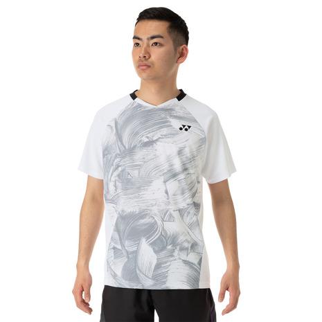 ヨネックス（YONEX）（メンズ）テニスウェア ユニゲームシャツ フィットスタイル 10605-01...