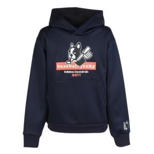 ZETT（ゼット）限定 ベースボールジャンキ— 裏起毛スウェットハーフジップ（BOS65401）野球 スポーツ Claudio Pandiani メンズ ゼット（ZETT） 限定 ベースボールジャンキ― 裏起毛スウェットハーフ