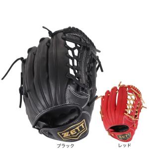 少年軟式グラブ グランドヒーロー オールラウンド 右投 （ブラック） BJGB76440-1900の商品画像