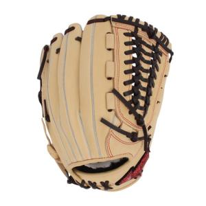 ジュニア軟式用 ウィルドライブ レッド AXI オールラウンド 右投 （ブロンド/ローズブラウン） 1AJGY31540 8066の商品画像