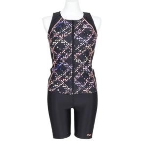 NIKE（ナイキ） レディス 水泳 フィットネス水着 FA25 ジップ付き袖