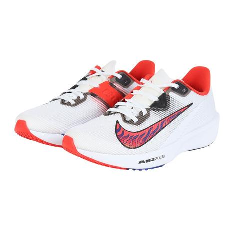 ナイキ（NIKE）（メンズ）ランニングシューズ トレーニングシューズ 部活 エア ズーム ライバルフ...
