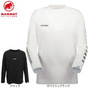 MAMMUT（マムート） メンズ アウトドア 長袖Tシャツ キューディー ロゴ