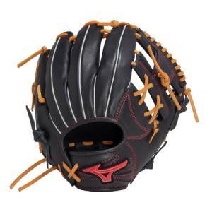 ミズノ（MIZUNO）（メンズ、レディース）ソフトボール用グラブ グローブ 内野手用 ウィルドライブ レッド IBE 1AJGS32403 0949