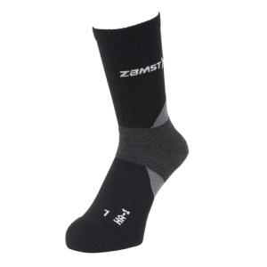 ザムスト（ZAMST）（メンズ、レディース）バスケットボール ソックス HA-1レギュラーBLK