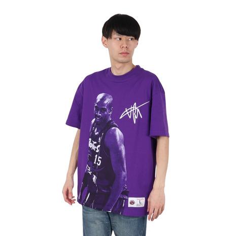 ミッチェルアンドネス（Mitchell&amp;Ness）（メンズ）プレイヤー 半袖Tシャツ トロント・ラプ...
