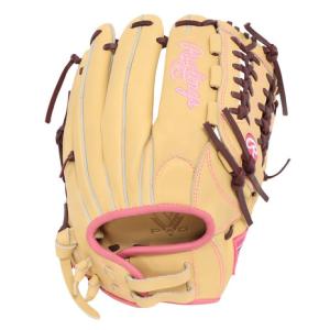 ローリングス（Rawlings）（レディース）ソフトボール用グラブ オールラウンド ハイパーテック R2G for ガールズフィット GS5HTY14GF-CAM