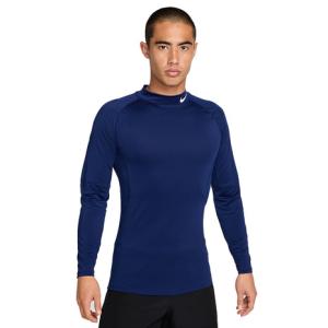 ナイキ（NIKE）（メンズ）ナイキ プロドライフィット フィットネス モックネック ロングスリーブ トップ FB7909-492