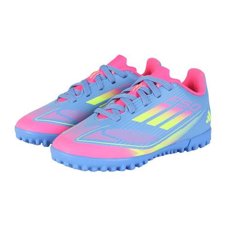 アディダス（adidas）（キッズ）ジュニア ターフグラウンド用 サッカートレーニングシューズ F5...