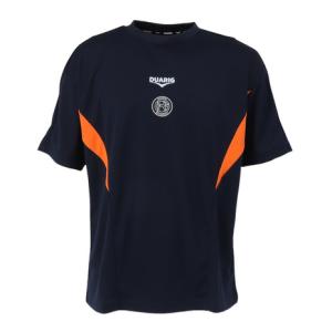 デュアリグ（DUARIG）（メンズ）サッカーウェア ドライプラスクール シャインブロック UVプラクティスシャツ 5S0020-SCWR-741ES NVY｜SuperSportsXEBIO Yahoo!店