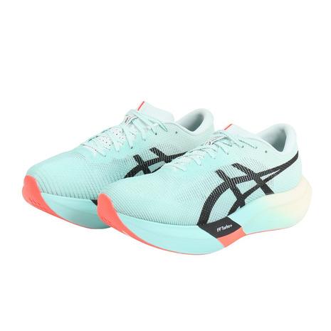アシックス（ASICS）（メンズ、レディース）ランニングシューズ メタスピードスカイパリ ブルー ブ...