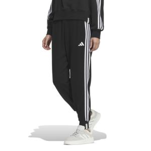 アディダス（adidas）（レディース）エッセンシャルズ プラス スリーストライプス フレンチテリー テーパードパンツ JUP42-JW4491