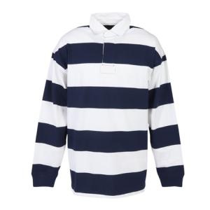 ラルフ ローレン（RALPH LAUREN）（メンズ）ビッグ フィット ストライプド ジャージー ラグビー シャツ MNPOKNI16824253100