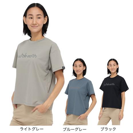 ホールアース（Whole Earth）（レディース）カットソー 半袖 LONG COOL Tシャツ ...