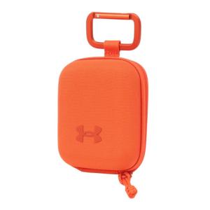 アンダーアーマー（UNDER ARMOUR）（メンズ、レディース）コンテイン マイクロケース オレンジ 1378573 844 イヤホン収納 撥水 カラビナ付き お出かけ ロゴ｜SuperSportsXEBIO Yahoo!店