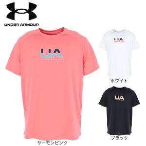 アンダーアーマー（UNDER ARMOUR）（メンズ）バスケットボールウェア テック ロゴ ショートスリーブ ノベルティ Tシャツ 6010339