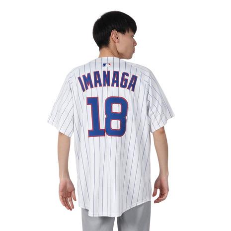 エムエルビー（MLB）（メンズ）カブス 今永昇太 リミテッドユニフォーム ホーム ホワイト LM25...