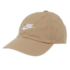 ナイキ（NIKE）（メンズ、レディース）帽子 クラブ アンストラクチャード フューチュラ ウォッシュ キャップ ベージュ 54-59cm FB5368-297 スポーツキャップ