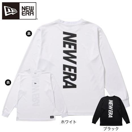 ニューエラ（NEW ERA）（メンズ、レディース）バスケットボールウェア 長袖 テック Tシャツ バ...