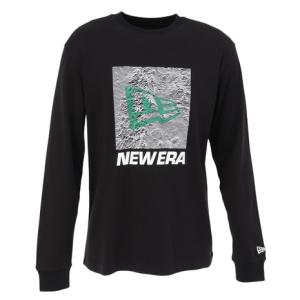 ニューエラ（NEW ERA）（メンズ、レディース）長袖 オーバーサイズド ウォーム Tシャツ Topographic Surface 14668843