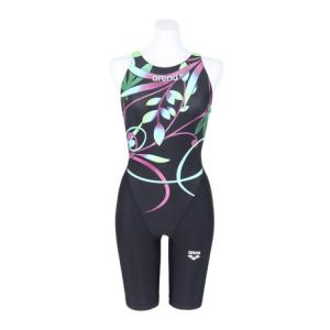 ARENA レディース競泳水着 ブラック×ブルーの買取情報