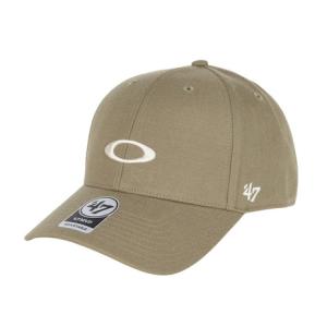 オークリー（OAKLEY）（メンズ、レディース）帽子 キャップ 47 OAKLEY MVP CAP サンドベージュ FOS901947-7CE ロゴ コラボ サイズ調整可