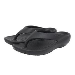 クロックス（crocs）（レディース）サンダル メロウ リカバリー フリップ Blk ブラック 211100-001 スポーツサンダル