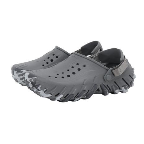 クロックス（crocs）（メンズ）サンダル エコー カモ RO クロッグ SGy/Mlt グレー 2...