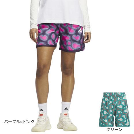 アディダス（adidas）（レディース）バスケットボールウェア プラクティスパンツ クレージー ライ...