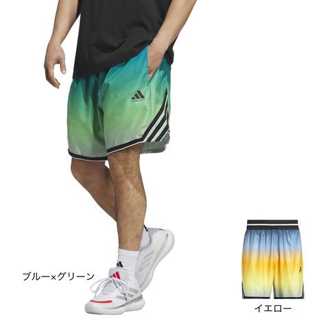 アディダス（adidas）（メンズ）バスケットボールウェア クレージー ライト AOP 2 ショーツ...