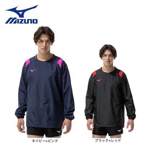 ミズノ（MIZUNO）（メンズ、レディース）バレーボールウェア BASIC 長袖ピステ V2MEC5...