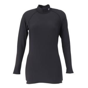シースリーフィット（C3fit）（レディース）コウデンシウォ-ムハイネックロングスリーブ GCW65302 BK