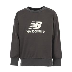 ニューバランス（new balance）（キッズ）ジュニア ライトスウェットクルーネック ABT55561BLK
