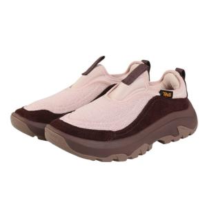 テバ（Teva）（レディース）モックシューズ カジュアルシューズ ハリケーン デイブレーカー スリッポン ピンク ブラウン 1172954-DMH
