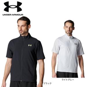 アンダーアーマー（UNDER ARMOUR）（メンズ）フレッシュウーブン フルジップ ショートスリーブ Tシャツ 6001546｜SuperSportsXEBIO Yahoo!店