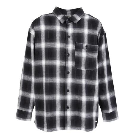 スライド（SLYDE）（メンズ）フランネルシャツ SL25FWM-APP005BLK