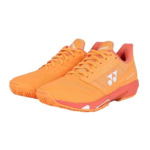 ヨネックス（YONEX）（レディース）オムニクレーコート用 テニスシューズ パワークッションアドアクセルLGC SHTAALG-373