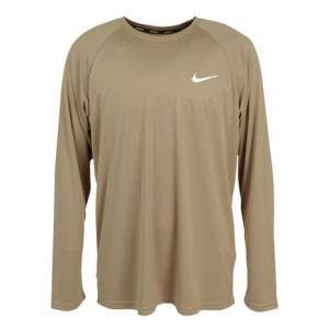 ナイキ（NIKE）（メンズ）ラッシュガード エッセンシャル ソリッド ロングスリーブ 長袖 ハイドロガード NESSA587-N241