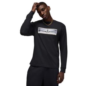 ジョーダン（JORDAN）（メンズ）バスケットボールウェア ロングスリーブ クルーネック Tシャツ HV4563-010｜SuperSportsXEBIO Yahoo!店