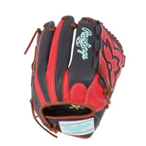 ローリングス（Rawlings）（レディース）ソフトボール用グラブ グローブ 投手用 ソフト HOH DP カラーズ KM5 右投用 GS6HDKM5-SC/N