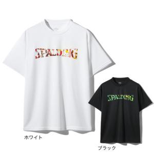 スポルディング（SPALDING）（キッズ）バスケットボールウェア ジュニア 半袖Tシャツ グラフィティ ロゴ SJT26060