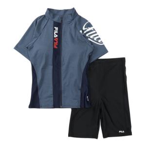 フィラ レディース水着 ZIP セパレート 紺 M-LLの高価買取価格