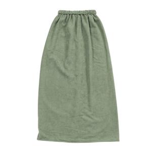 フィラ（FILA）（メンズ、レディース、キッズ）タオル 水泳 巻きタオル カーキ 97cm丈 422801-KH ラップタオル 無地 シンプル