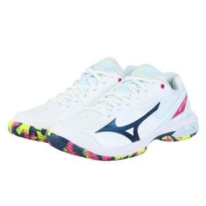 ミズノ（MIZUNO）（メンズ、レディース）バドミントンシューズ ウエーブ クロー 4 71GA264302