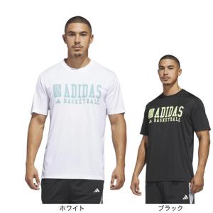 アディダス（adidas）（メンズ）バスケットボールウェア グラフィック 半袖Tシャツ IS052