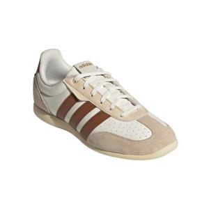 アディダス（adidas）（レディース）スニーカー スポーツシューズ バレダ ロー ベージュ OOY96-HQ7389 カジュアル スポーツ シューズ