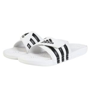 アディダス（adidas）（メンズ）シャワーサンダル アディサージ ホワイト DBF18-F35573 スポーツサンダル マッサージサンダル スポーツ サンダル